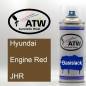 Preview: Hyundai, Engine Red, JHR: 400ml Sprühdose, von ATW Autoteile West.